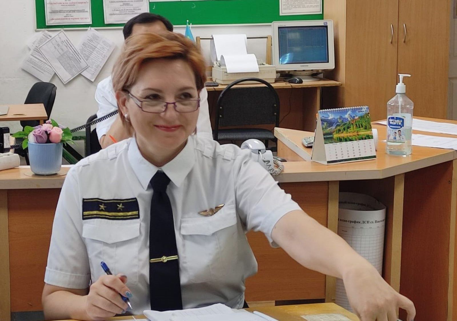 Помощник дежурного по станции Павлодар Елена Тимошенко о работе всей жизни