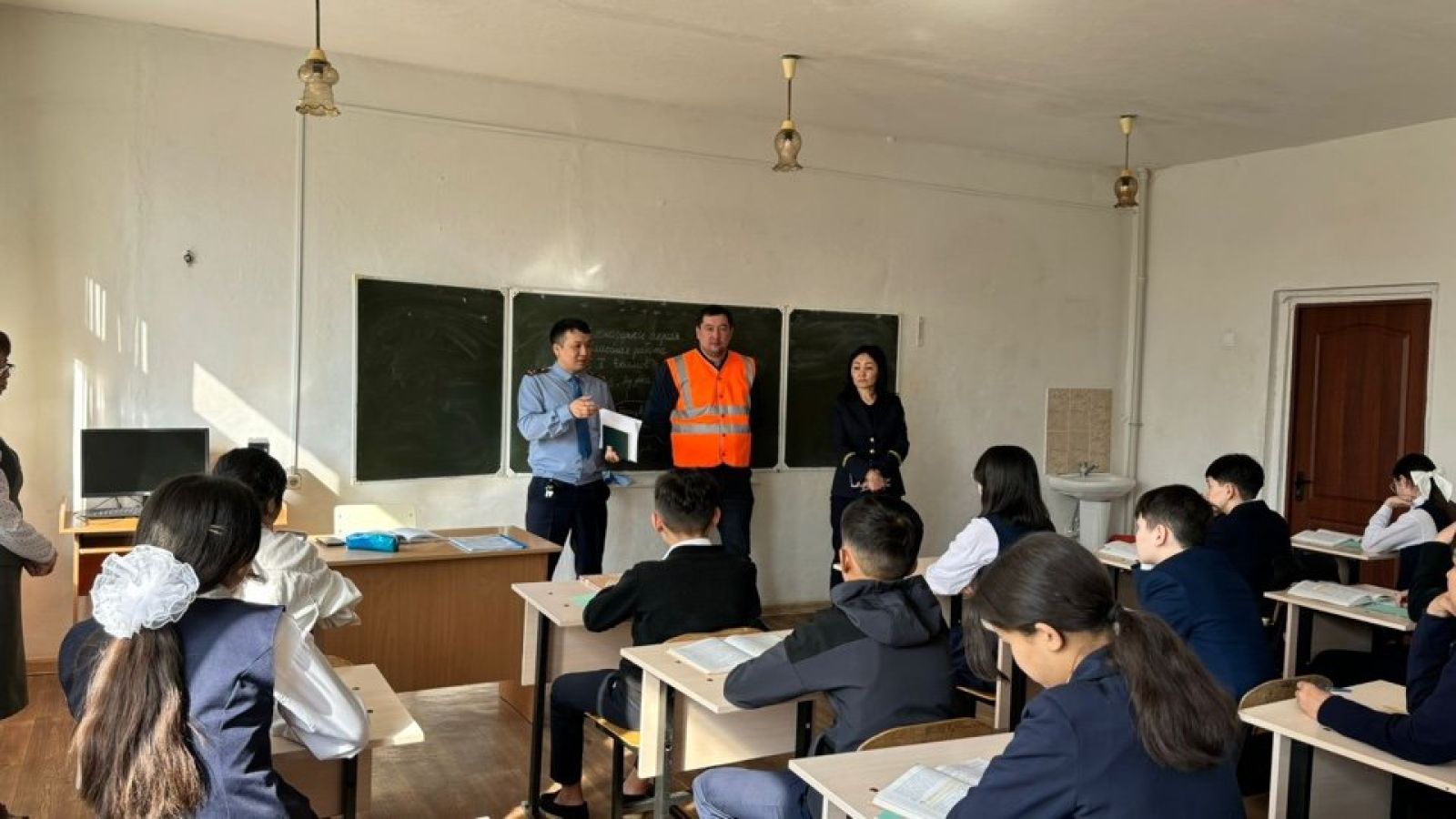 Теміржол станциясында рейд жүрді