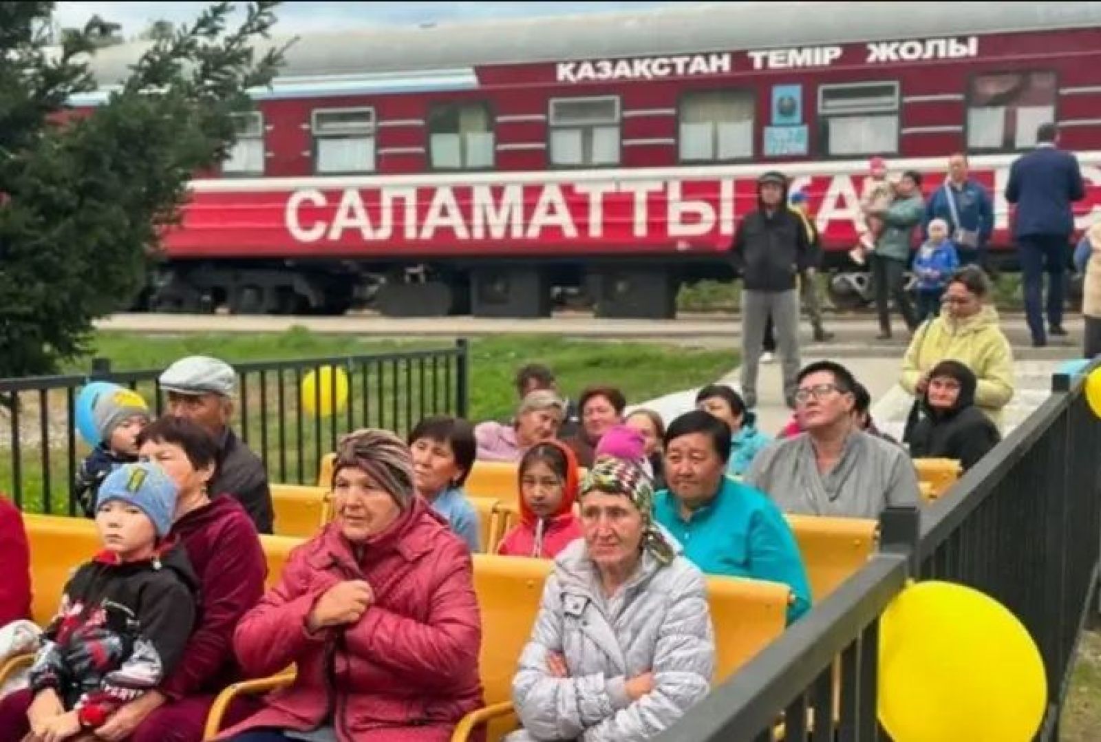 «Саламатты Қазақстан» пойызы Алтай ауданына келді