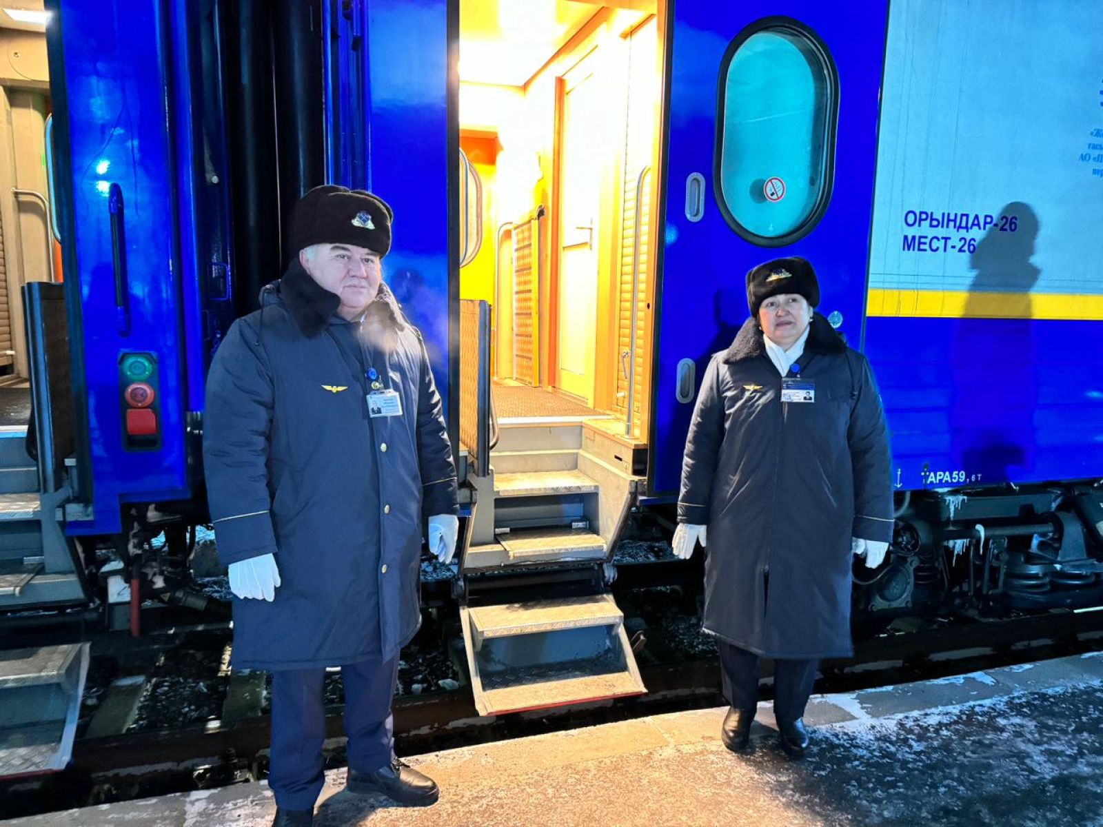Ақтөбеден Мәскеуге пойыз жүреді