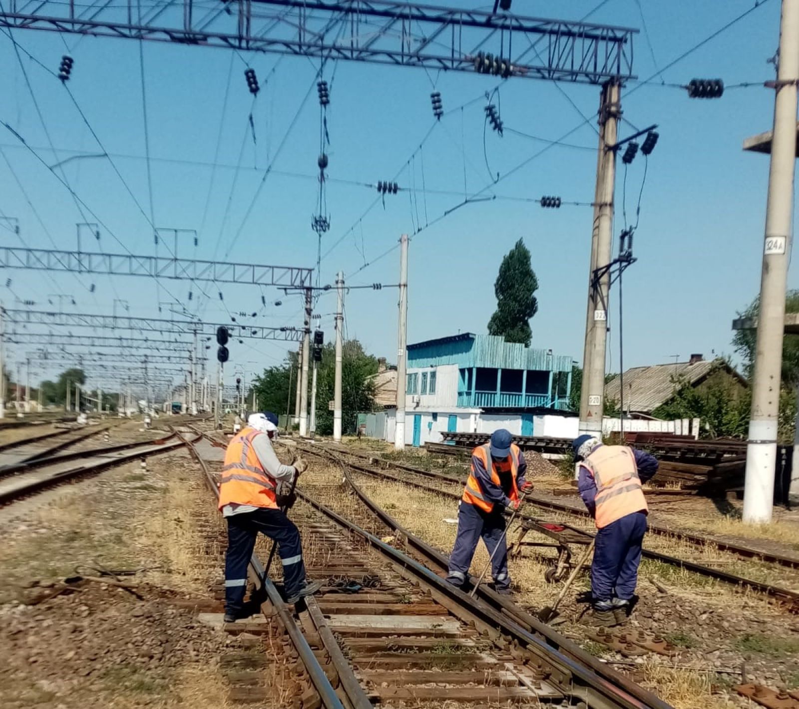 Тараз станциясының бүгінгі тынысы