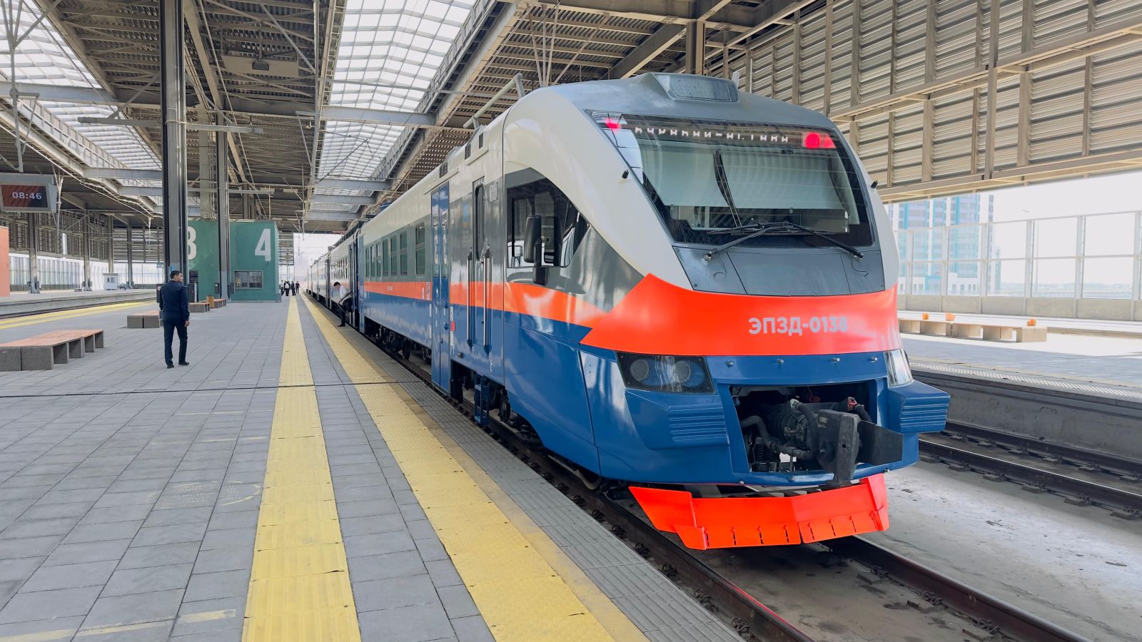 ҚТЖ Астана – Бурабай бағдары бойынша  «Burabay Express» жаңа электрпойызын іске қосты