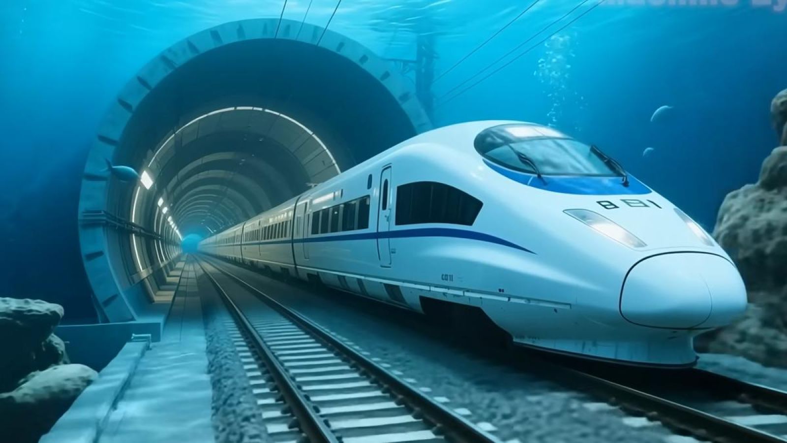 Қытайда суасты теміржол тоннелінің құрылысы басталды