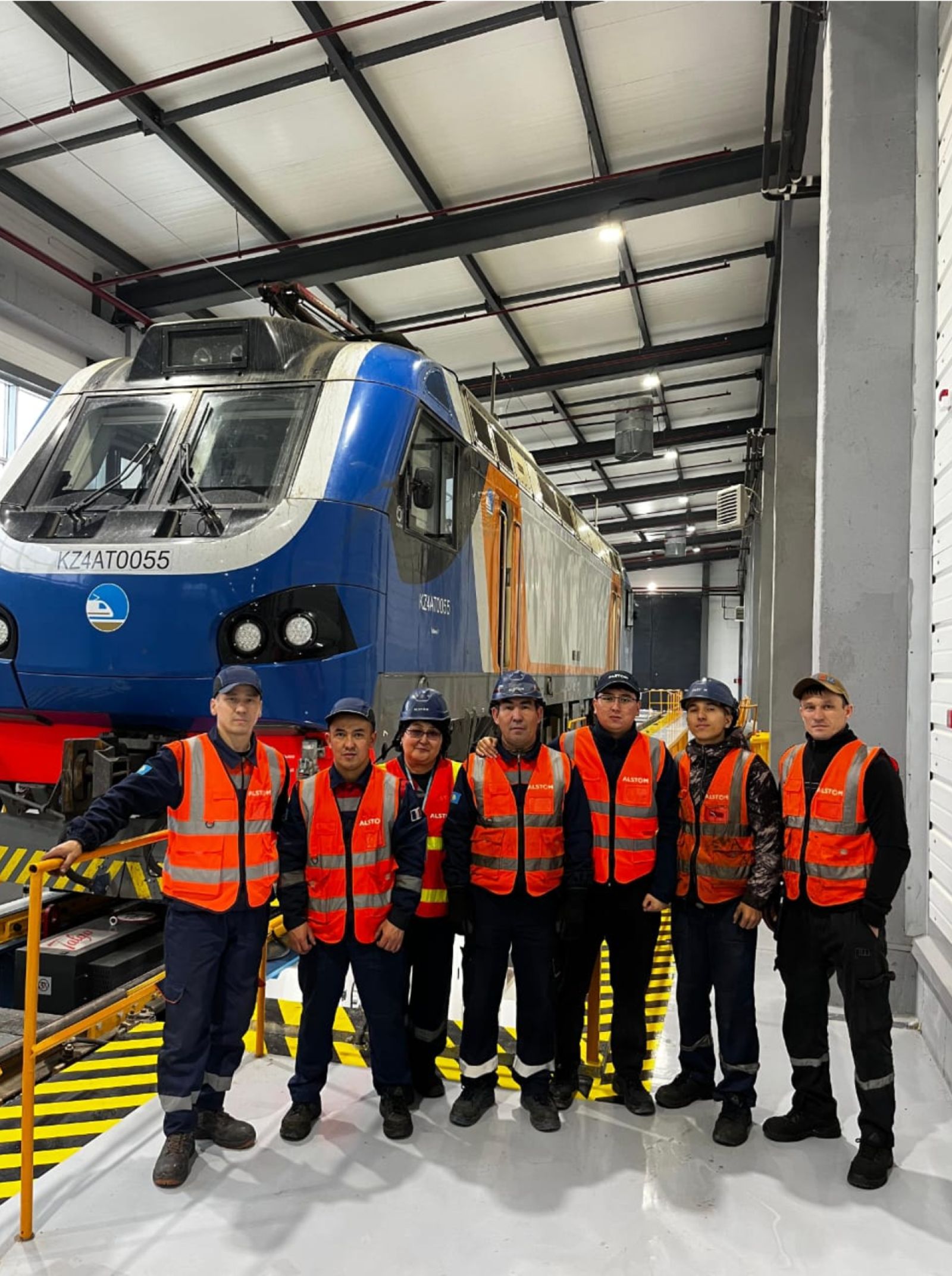 Alstom вводит в эксплуатацию колесно-токарный станок в сервисном центре в Шу
