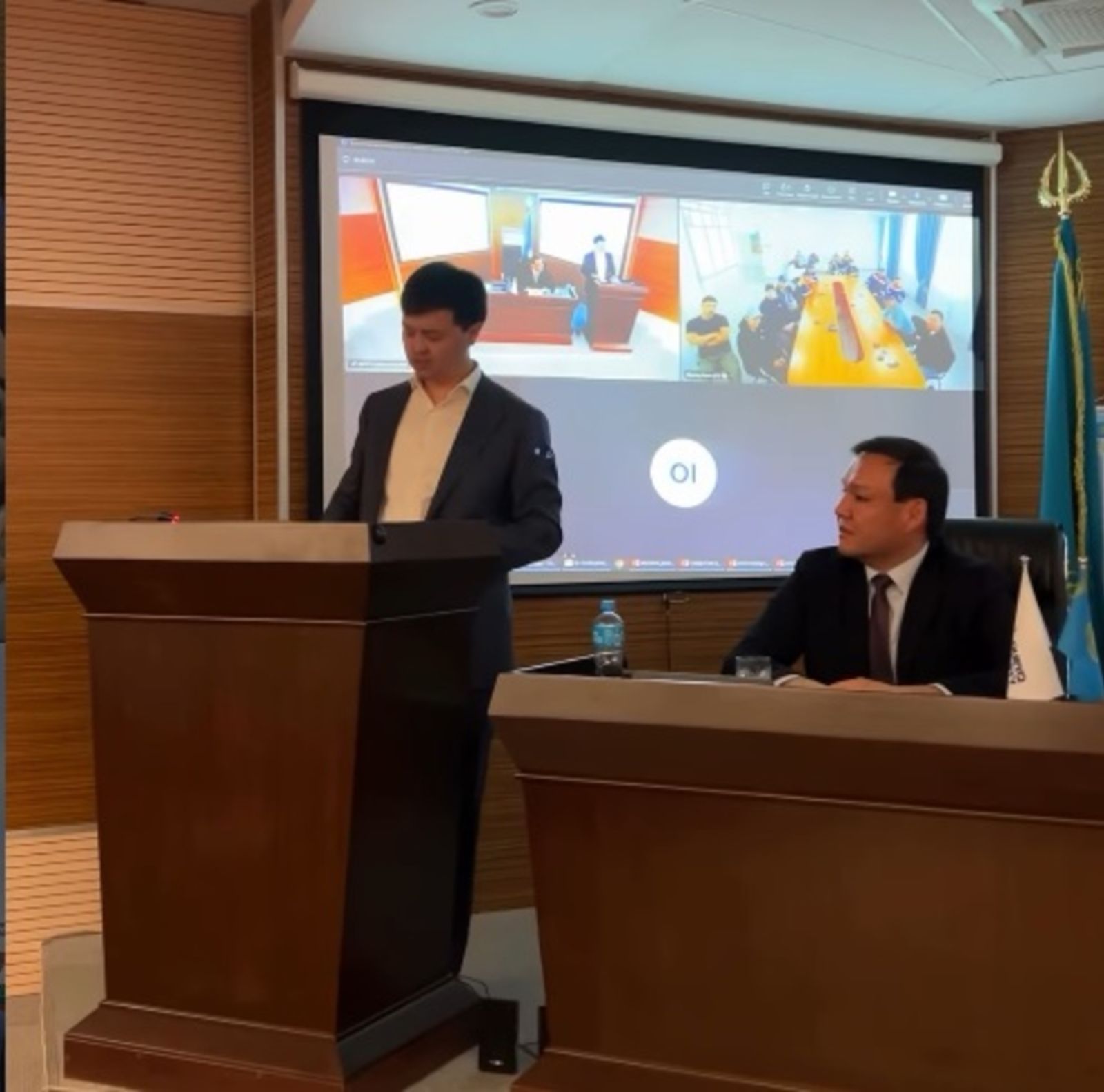 Итоги работы за три месяца подвели в порту Курык