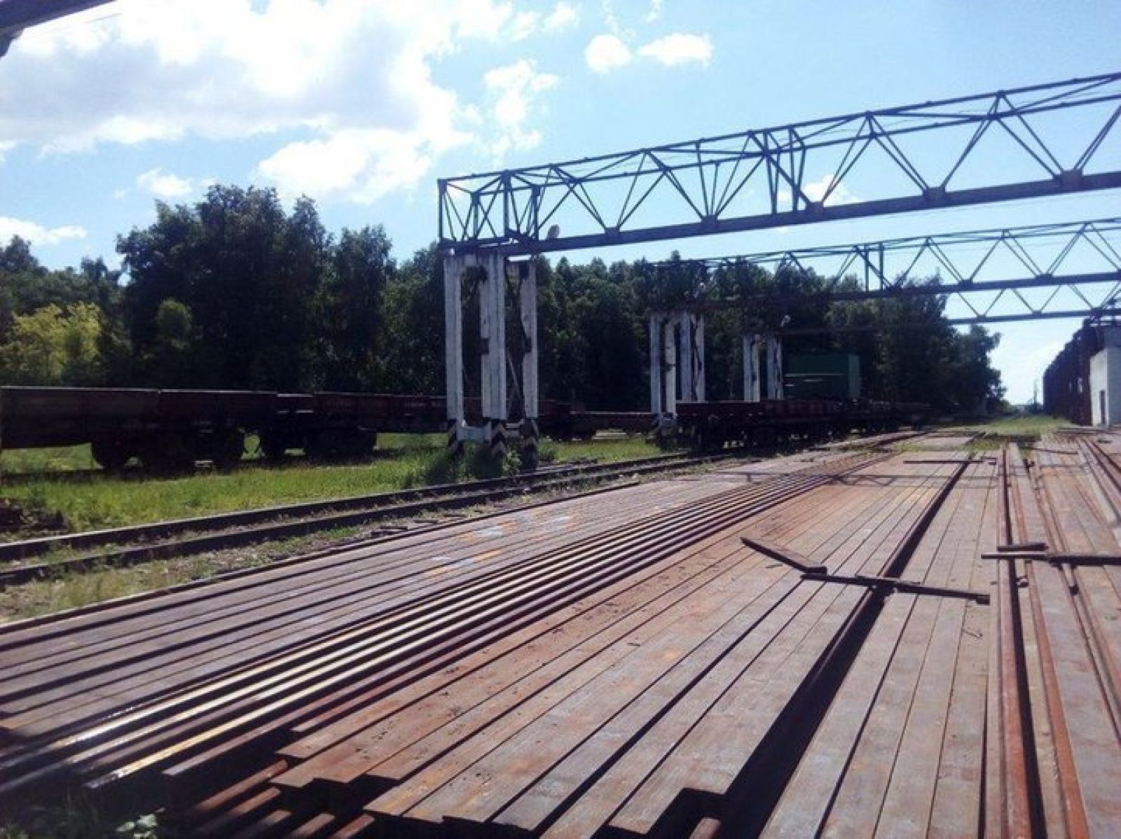 Рельс бұнақтарын дінекерлеу ұстаханасы