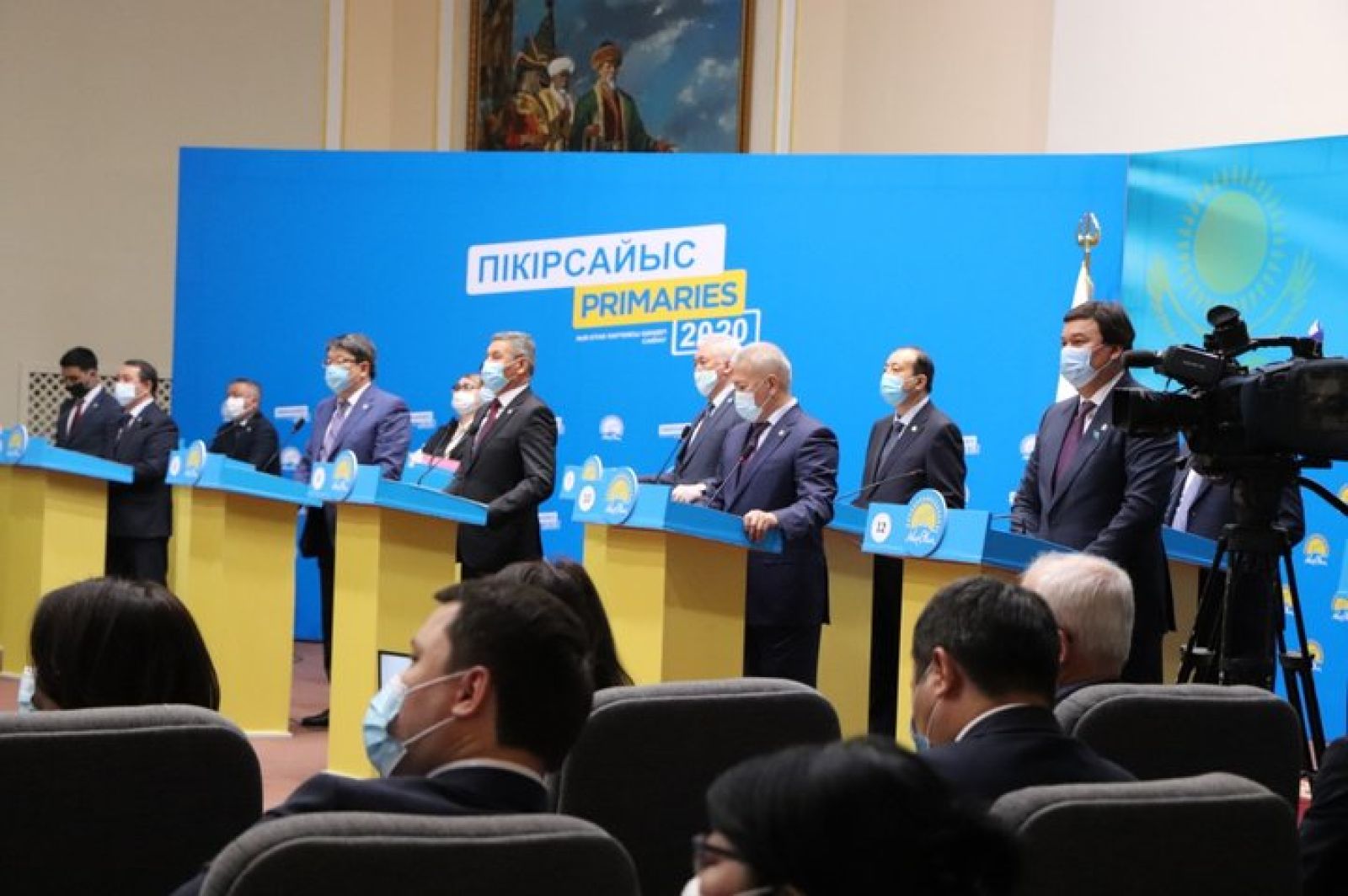 Теміржолшы кандидат тіркелді