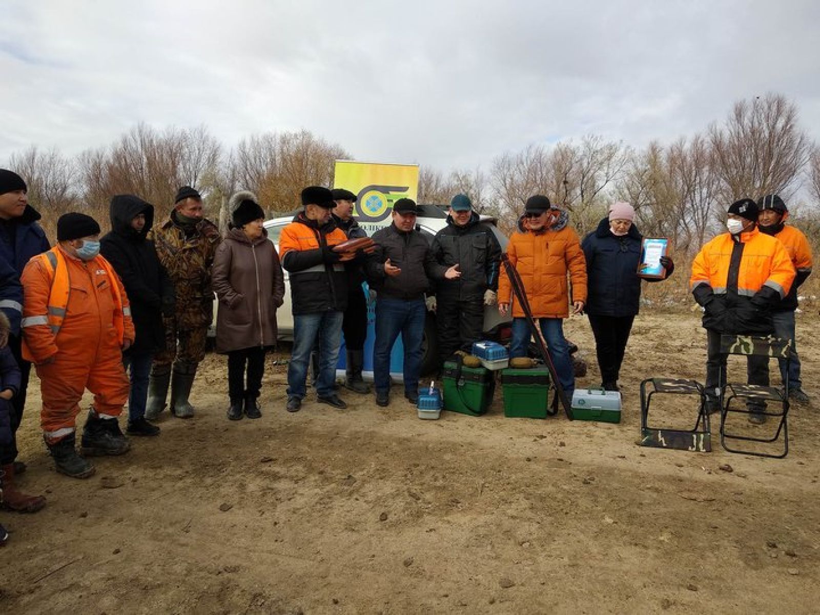 Атыраулық теміржолшылар балық ауладан жарысты