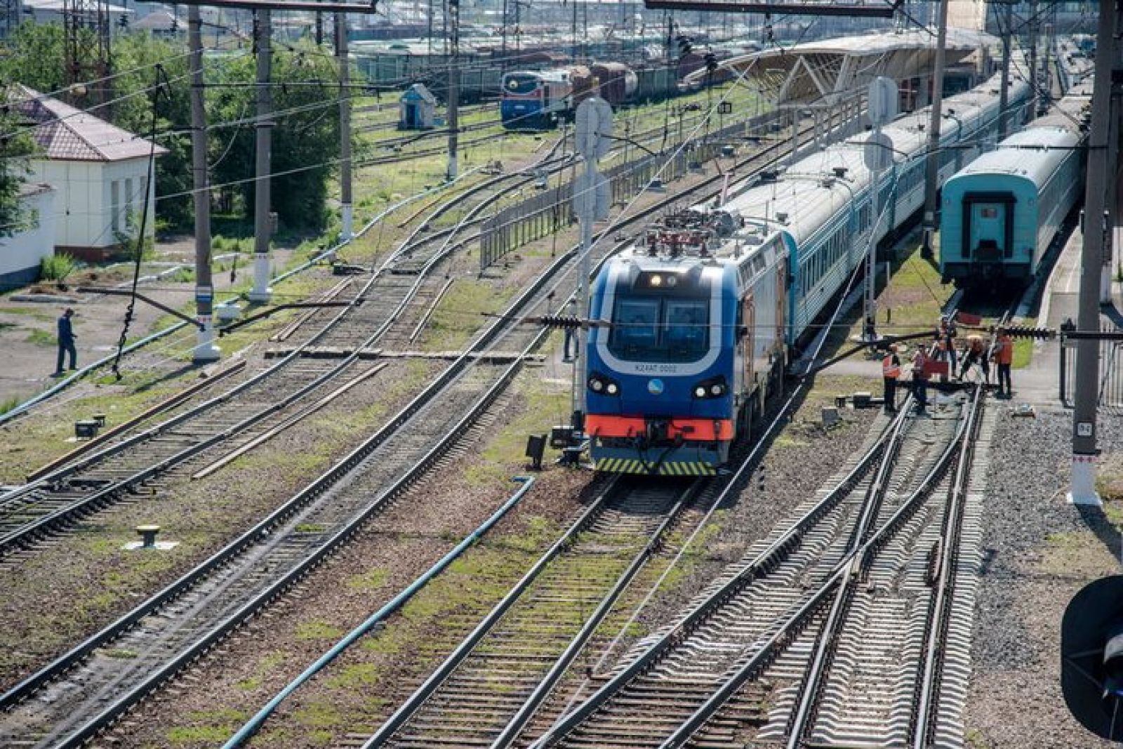 Қазақстан темір жолындағы апаттың алдын алу үшін үгіт-насихат жұмыстары күшейтілді
