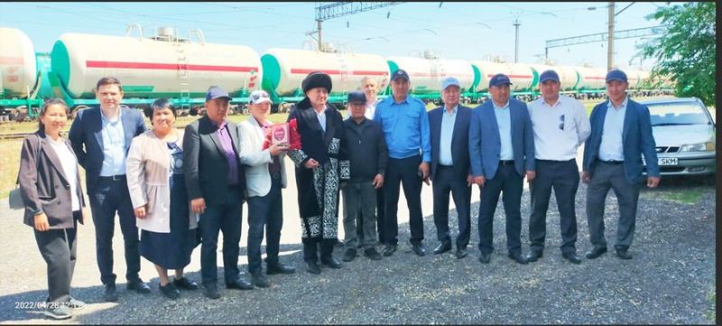 Текесу станциясындағы құрметті теміржолшы пайғамбар жасына жетті