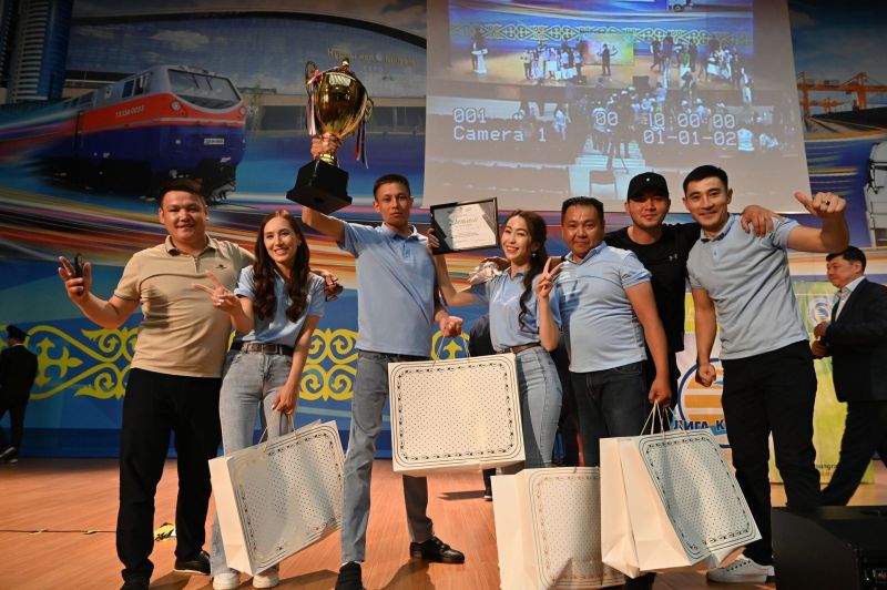 Фестиваль КВН к 25-летию ҚТЖ: итоги игры