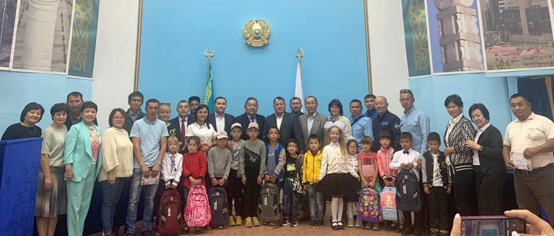 Акция «Дорога в школу» прошла в карагандинском филиале Казпрофтранс