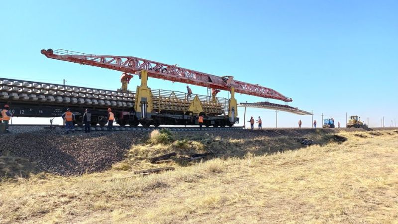 Новый бархатный путь. Капремонт железнодорожного пути в Карагандинской области