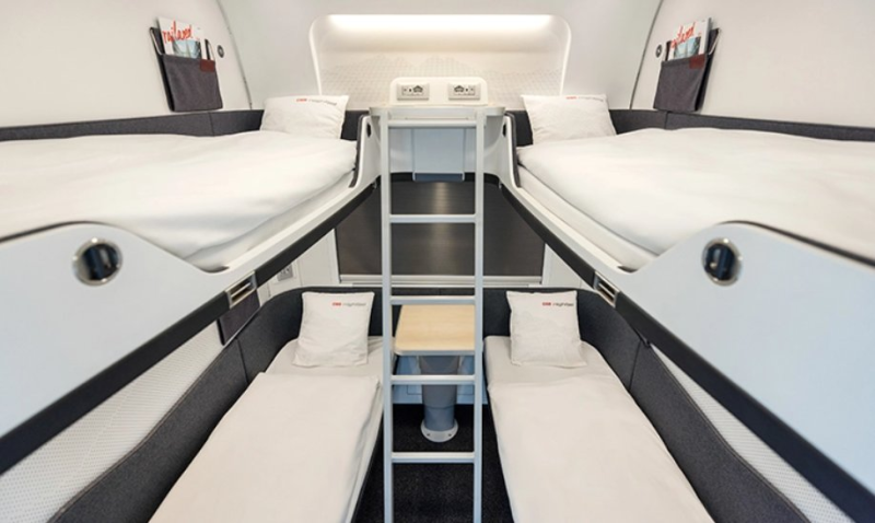 Siemens Mobility представил модернизированный вагон для ночных поездов Nightjet