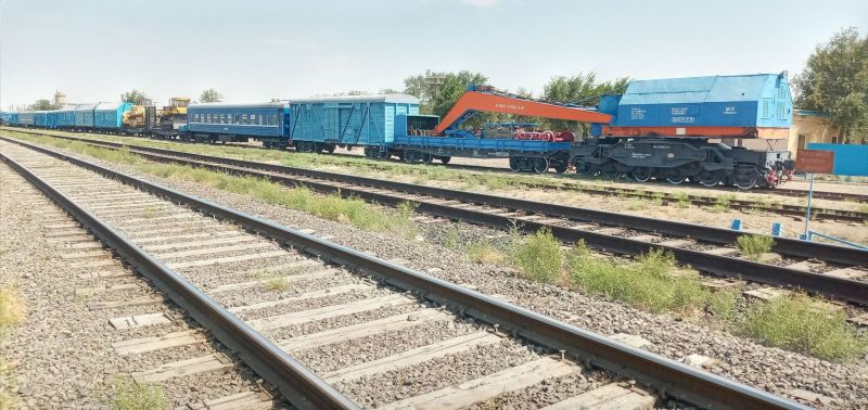 Пожарные поезда Мангистау готовы выехать немедленно при необходимости