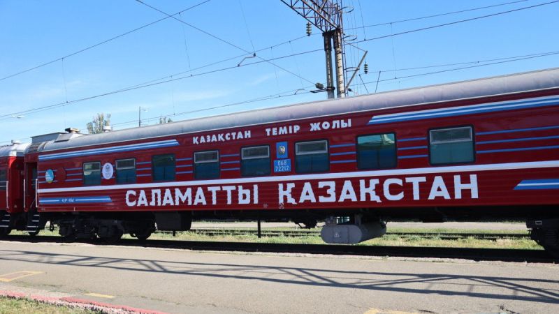 Медпоезд «Саламатты Қазақстан» прибыл в Костанайскую область