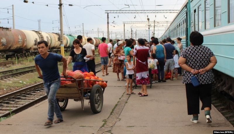 Шу вокзалындағы сауда нүктелеріне қатысты ескерту берілді