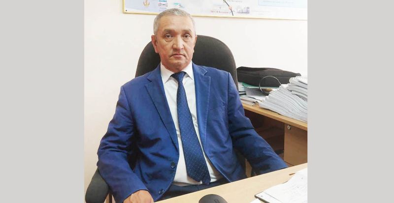Машинистер мүддесі жолында еңбек етіп жатқан жан