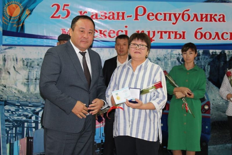 Ұлық мереке Маңғыстау теміржолында кең көлемде аталып өтті
