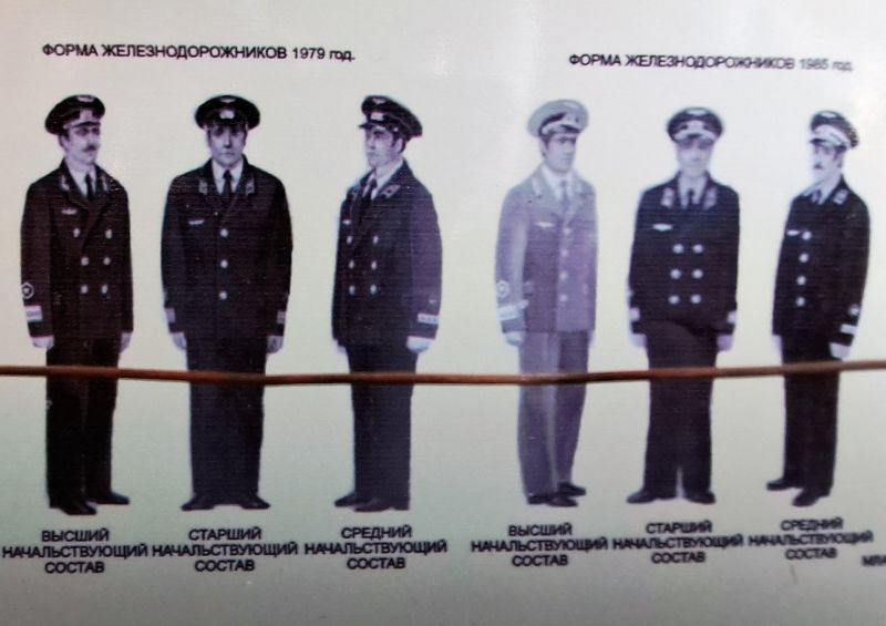 История формы железнодорожников Казахстана: от советской до современной