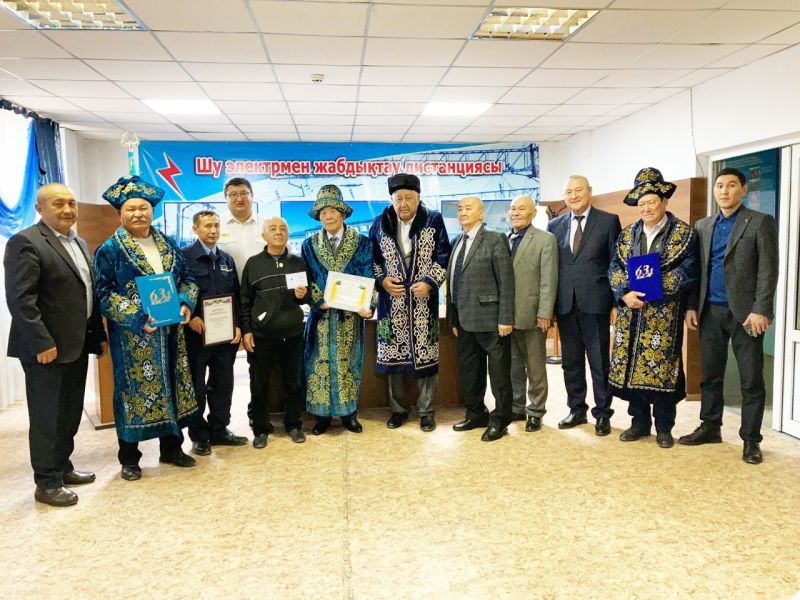 Құрметті теміржолшы 90 жасқа толды