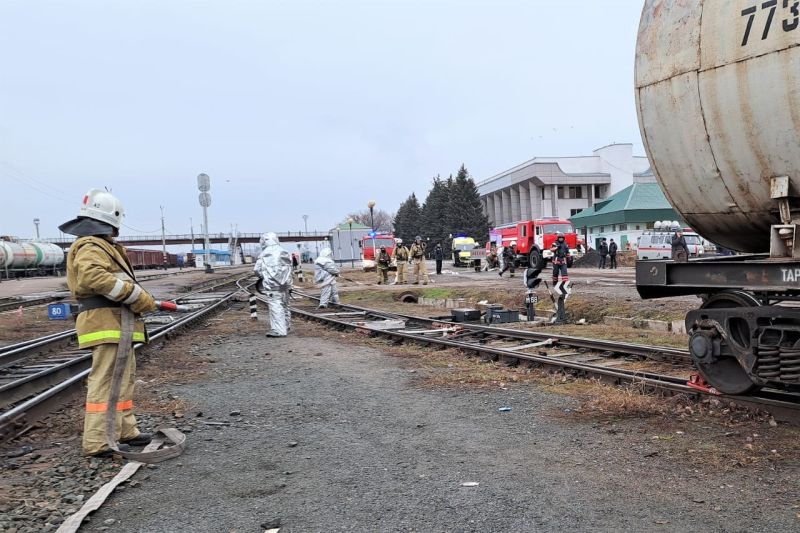 В Уральске прошли командно-штабные учения «Зима-2022»