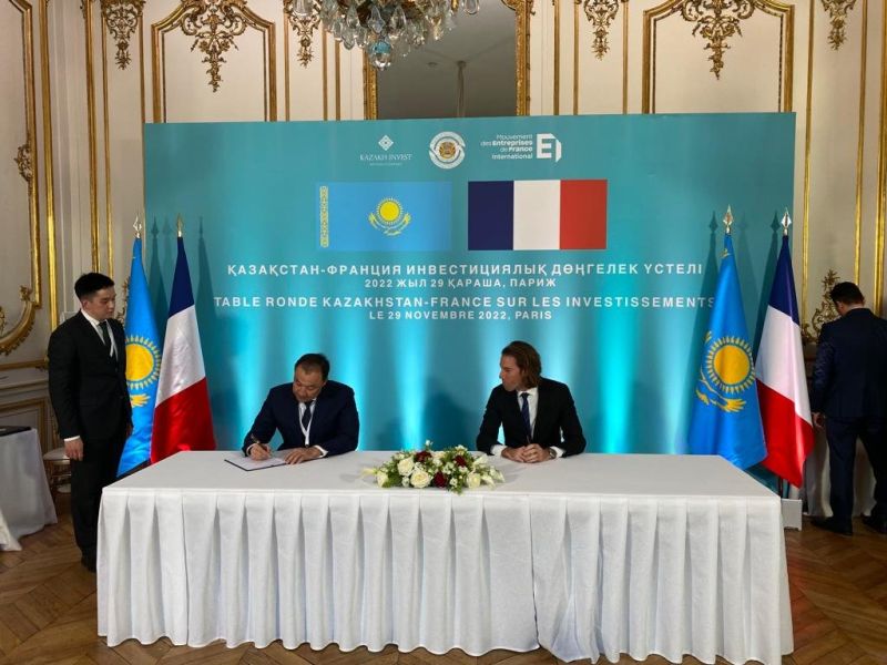 ҚТЖ подписал Соглашения с ALSTOM и банком Société Générale