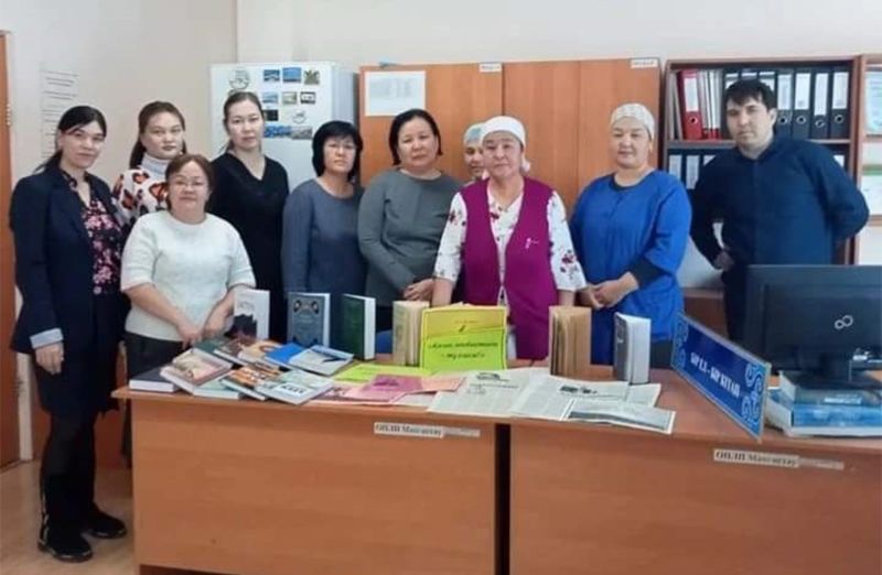Маңғыстау қосалқы бөлімінде кітап көрмесі ұйымдастырылды