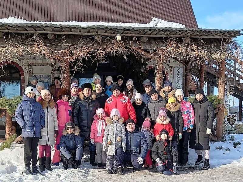 Лыжная прогулка с железнодорожниками Соль-Илецка