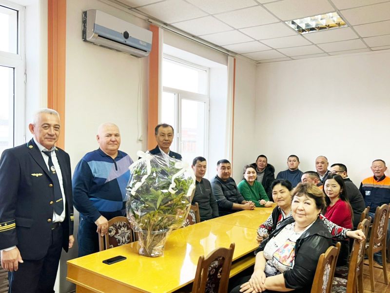 Тарлан теміржолшыға құрмет көрсетілді
