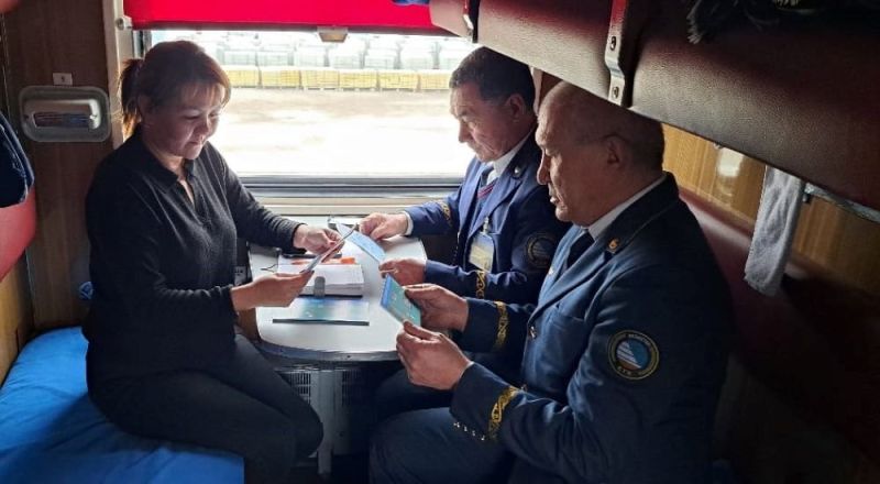 Пойызда санитарлық талаптар сақталып жатыр ма?