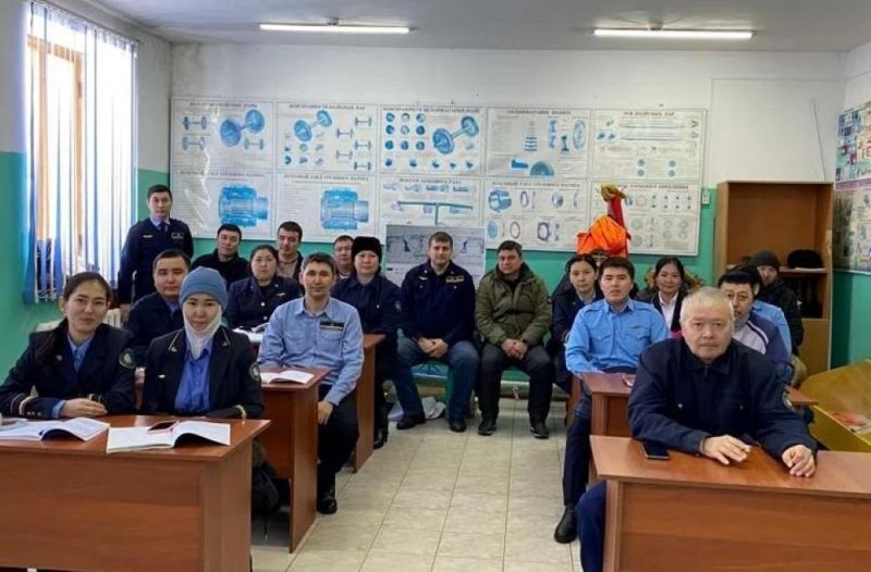 Қозғалыс қауіпсіздігі бойынша техникалық сабақ өтті