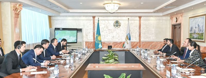 ҚТЖ и Abu Dhabi Ports Group обсудили сотрудничество в сфере логистики