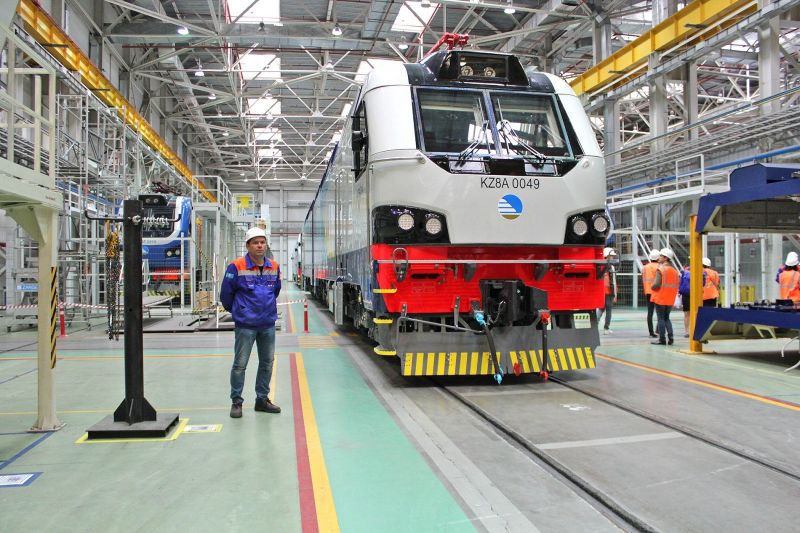 Француздық «Alstom» компаниясы еліміздің төрт өңірінде электровоз өндірісін ашады