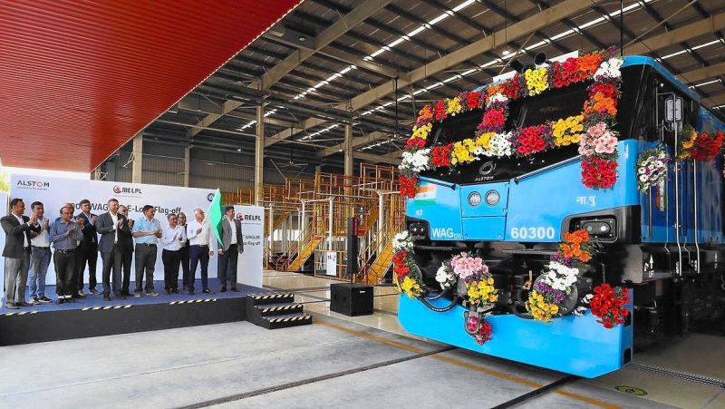 Alstom Үндістанға 300-ші электровозды жеткізді