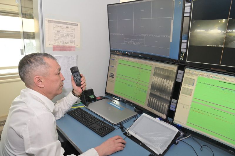 Жыл басынан бері 95 мың шақырымнан астам теміржол төсемі зерттелді