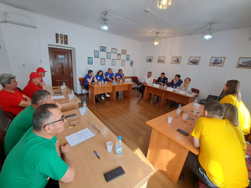 Теміржолшылар білім-білігін ортаға салды