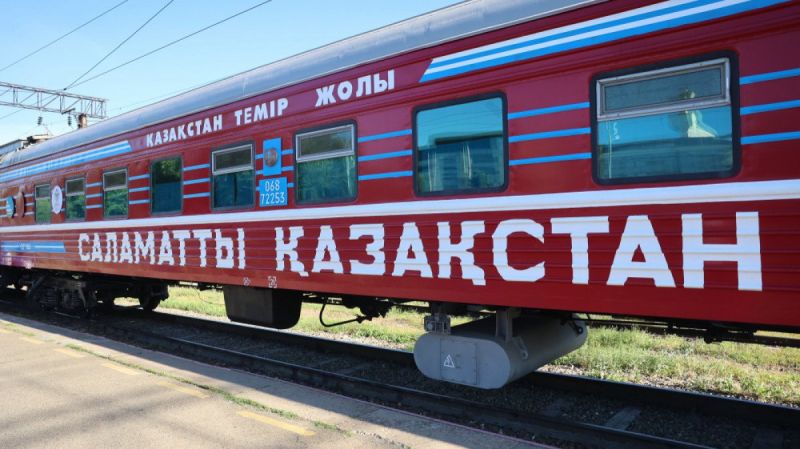 «Саламатты Қазақстан» пойызы Бескөл стансасына келді