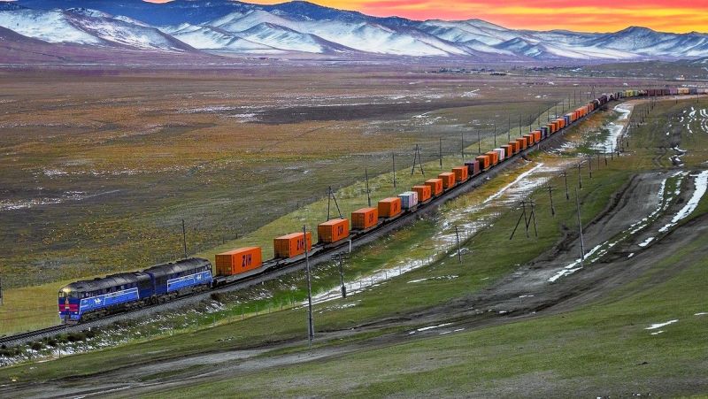 Қытай мен Еуропа арасында қатынайтын жүк пойыздарының саны 17%-ға артты