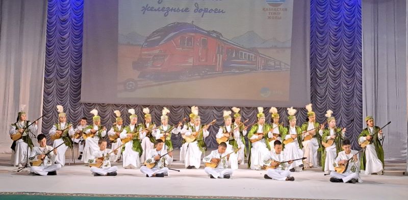 Главный день в году отметили железнодорожники в Костанайском регионе
