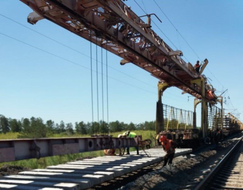 Более 40 км ж/д путей отремонтируют в Костанайской области