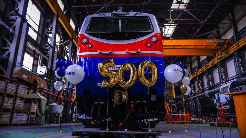 ЛҚЗ: 500-ші локомотив зауыттан шықты