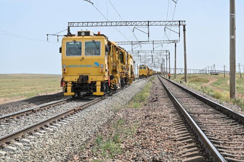 Более 70% железных дорог от годового плана отремонтировано в Казахстане
