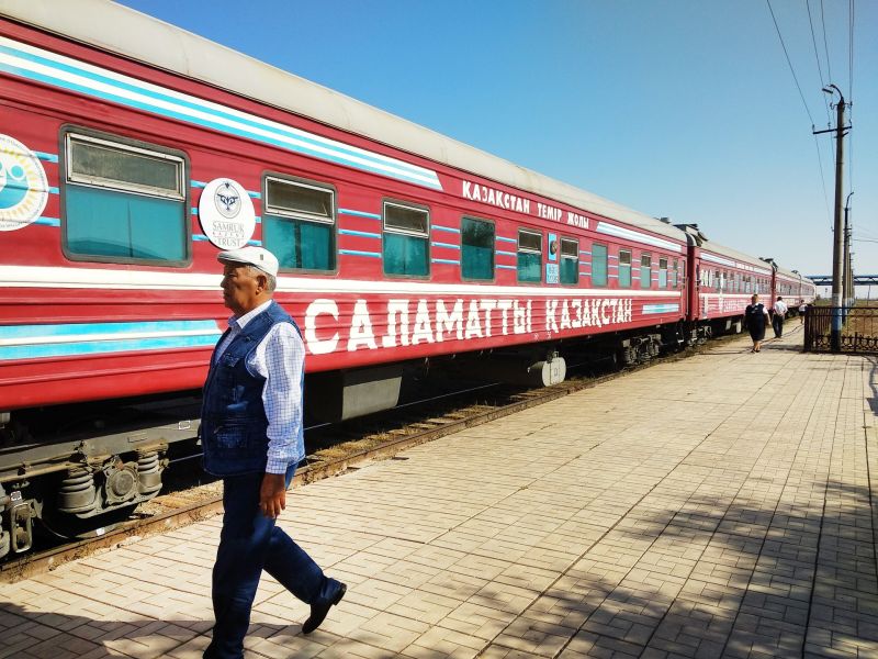 «Саламатты Қазақстан» пойызы Атырау атырабында