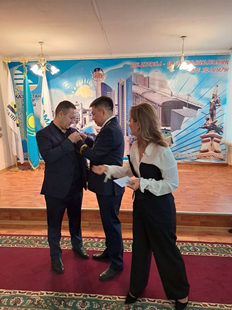 Қызылордалық теміржолшыларға наградалар табыс етілді