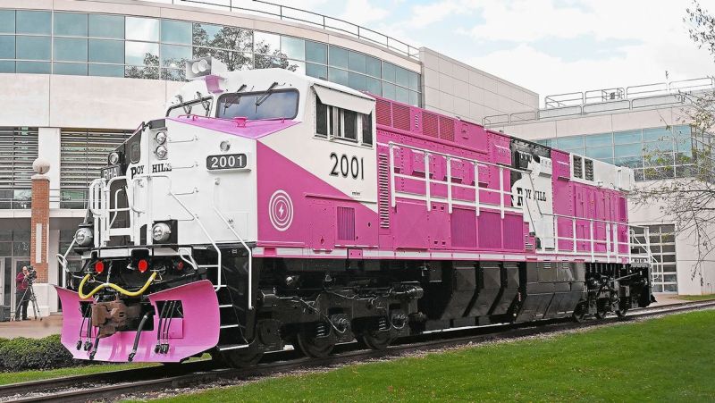 Wabtec аккумулятормен жүретін жаңа локомотивті таныстырды