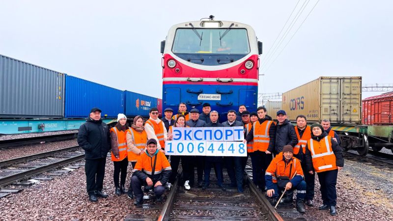 Достық станциясында экспорттық жүк жоспары мерзімінен бұрын орындалды