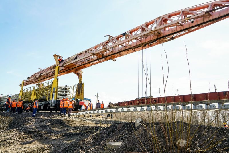 Свыше 240 км железных дорог отремонтировали в Казахстане с начала года