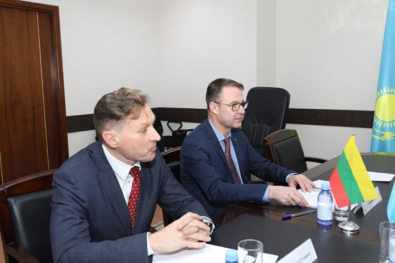 Литва заинтересована в сотрудничестве с Казахстаном в рамках ТМТМ