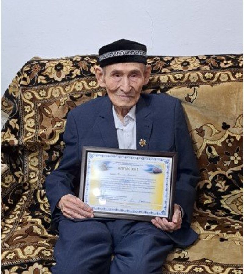 Қарт майдангер – 100 жаста